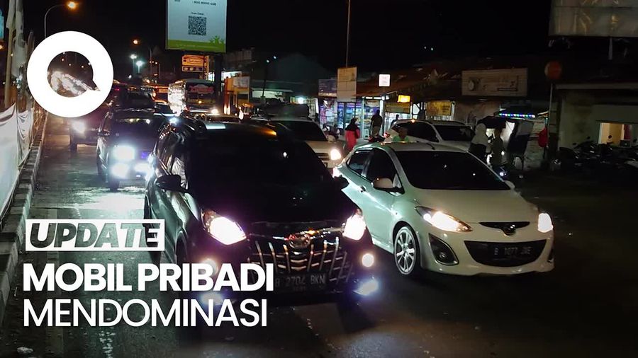 Kepadatan Arus Balik di Pelabuhan Merak Banten