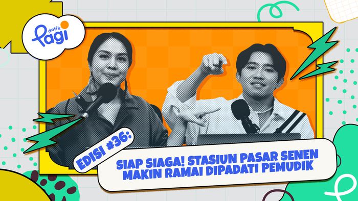 Siap Siaga! Stasiun Pasar Senen Makin Ramai Dipadati Pemudik
