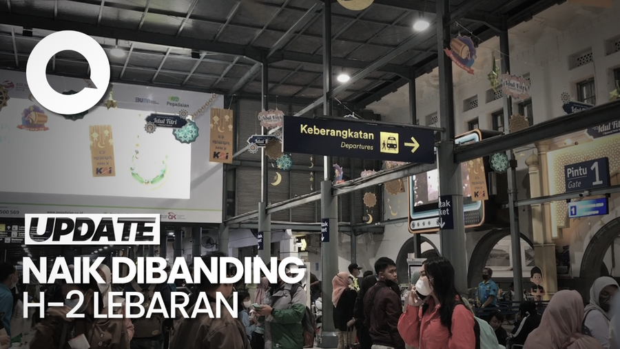 KAI Catat 42 Ribu Penumpang Tiba di Jakarta di H+3 Lebaran