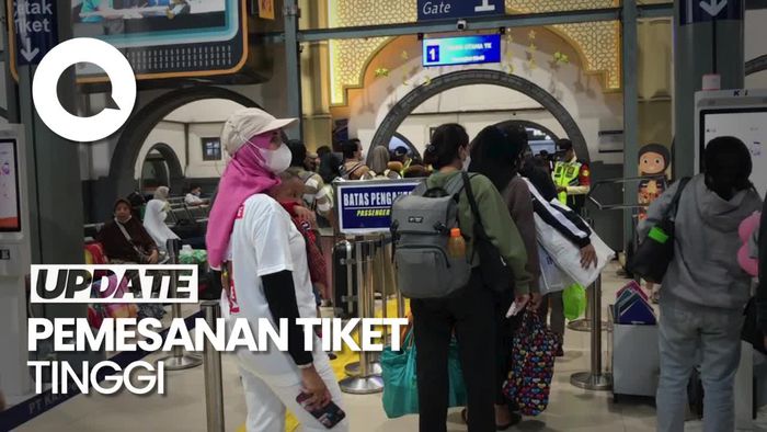 KAI Daop 1 Prediksi Puncak Arus Balik Terjadi Awal Mei