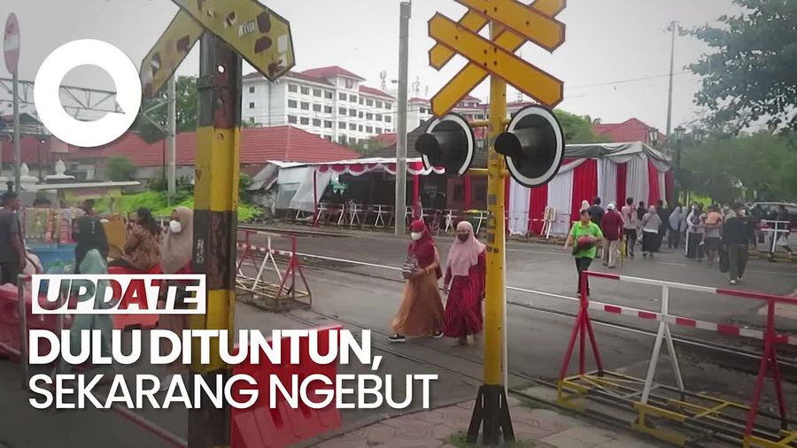 Pemotor Bandel, Pintu Perlintasan KA Malioboro Akhirnya Ditutup