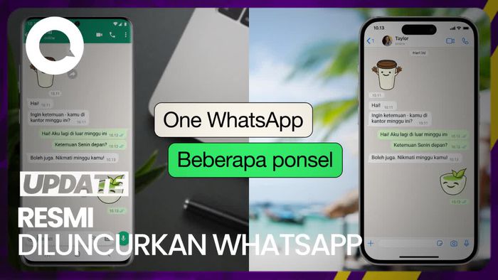 Kini Satu Akun WhatsApp Bisa Dipakai di 4 HP Sekaligus