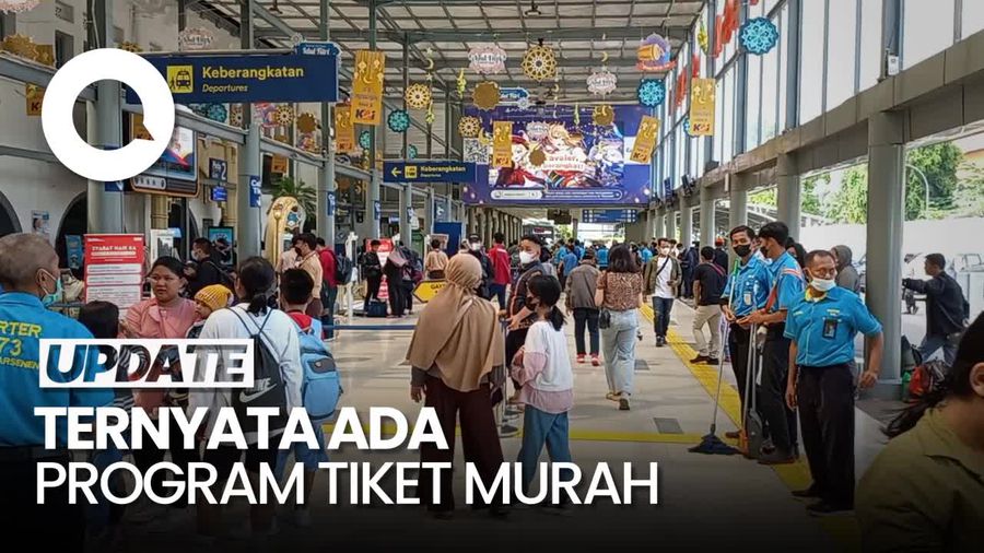 19 Ribu Penumpang Masih Berangkat dari St Pasar Senen H+4 Lebaran