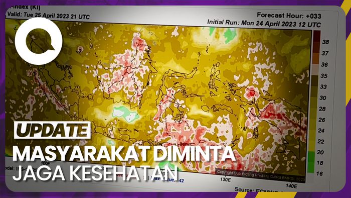 Anjuran Kemenkes Hadapi Cuaca Panas Ampun-ampunan di RI
