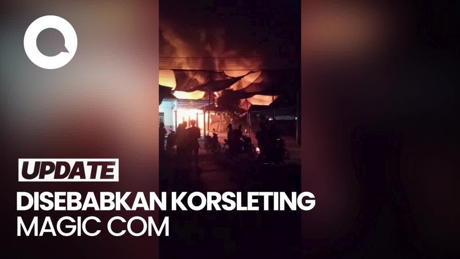 Potret Kampung Coklat Blitar yang Dilalap Si Jago Merah