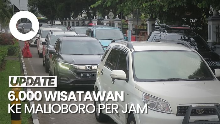 1.500 Mobil Masuk Malioboro Tiap Jam Selama Libur Lebaran