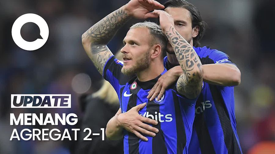 Taklukkan Juventus, Inter Milan Lolos ke Final Coppa Italia