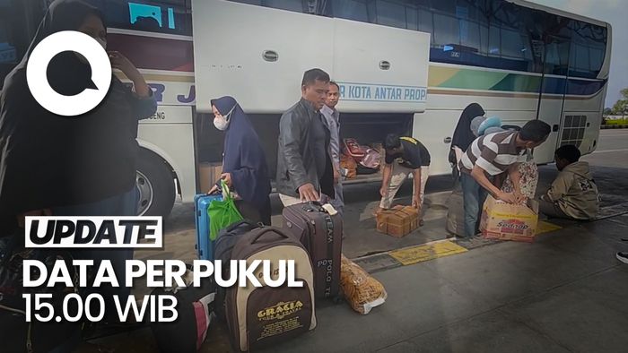 H+5 Lebaran, 2.050 Penumpang Kembali ke Jakarta via Terminal Pulogebang