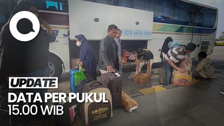 H+5 Lebaran, 2.050 Penumpang Kembali ke Jakarta via Terminal Pulogebang