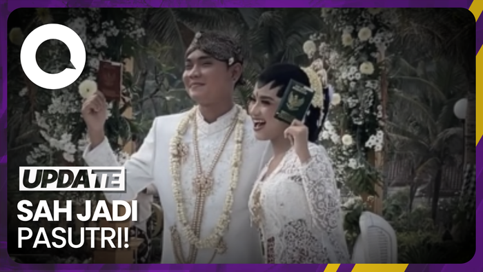 Senyum Lega Tri Suaka Usai Ijab Kabul