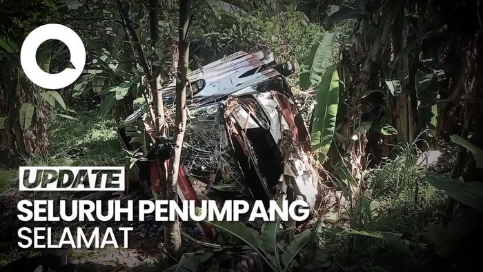 Kecelakaan Beruntun di Bali, Satu Bus Terjun ke Kebun Sedalam 15 Meter