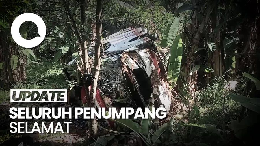 Kecelakaan Beruntun di Bali, Satu Bus Terjun ke Kebun Sedalam 15 Meter