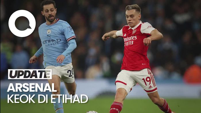 Manchester City Kalahkan Arsenal, Meriam London Takluk 4-1