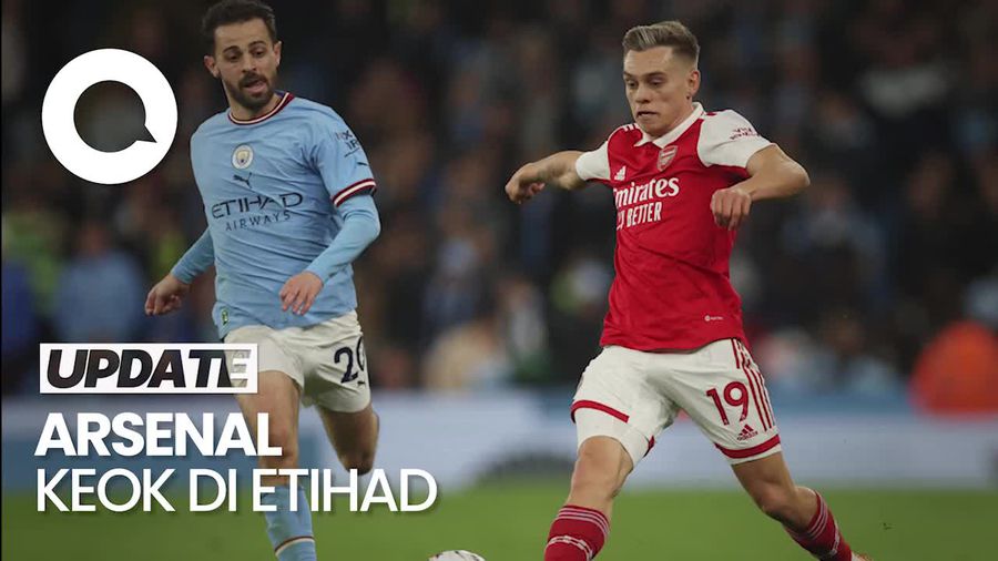 Manchester City Kalahkan Arsenal, Meriam London Takluk 4-1