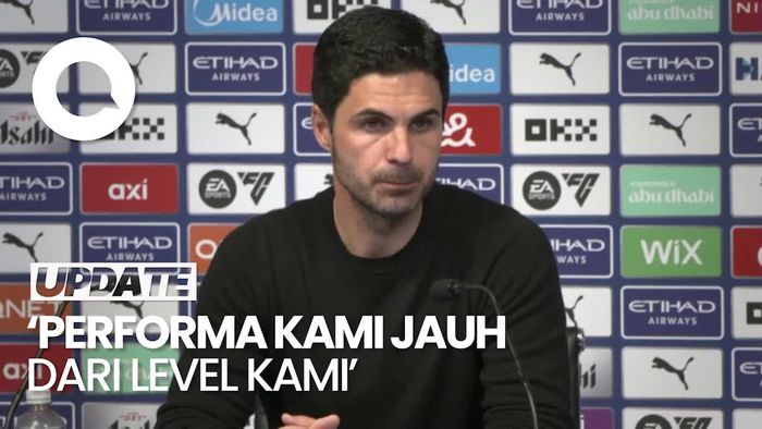 Arteta: Hukuman Man City Bisa Saja Lebih Horor!