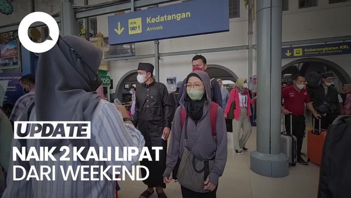 43.500 Penumpang KA Tiba di Pasar Senen-Gambir Hari Ini