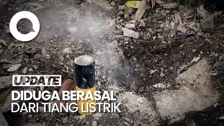 Asap Misterius Keluar dari Tanah di Bandung, Ini Penyebabnya