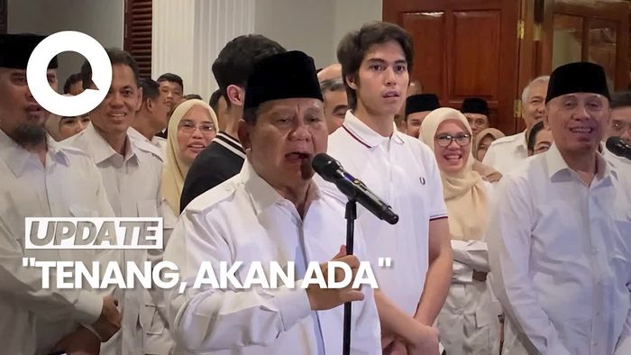 Jawaban Santai Prabowo saat Ditanya soal Cawapres