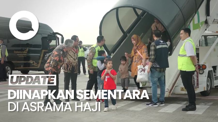 385 WNI dari Sudan Tiba di Indonesia, 8 Orang Sakit di Perjalanan 