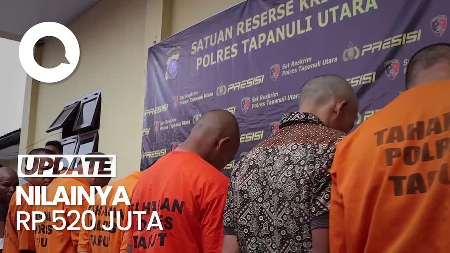 Polisi Tangkap Pencuri 520 Gram Perhiasan Warga Tapanuli Utara