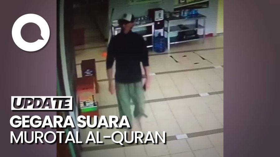 Rekaman CCTV Detik-detik WNA Ludahi Imam Masjid di Bandung