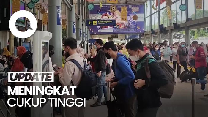 KAI Catat 43 Ribu Pemudik Balik ke Jakarta Hari Ini