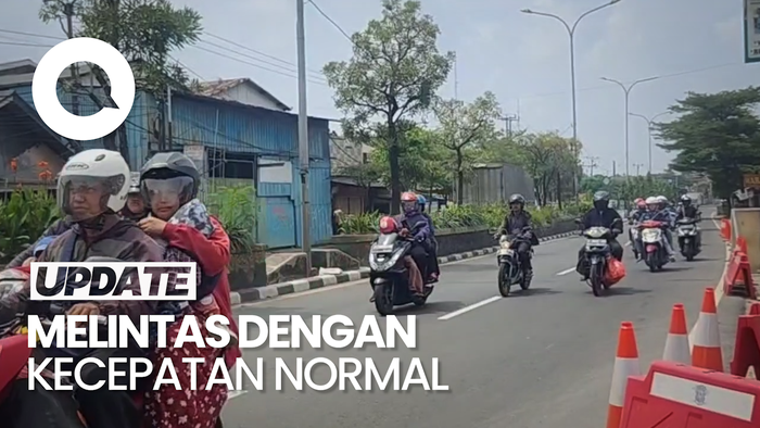 H+6 Lebaran: Lalin di Pantura Lancar, Pemudik Motor Mulai Lengang