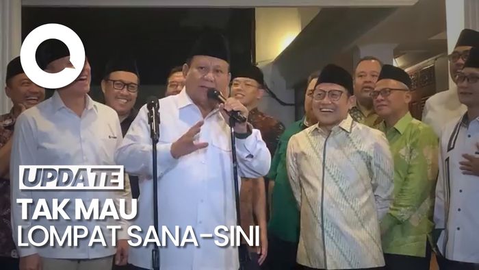 Jawaban Prabowo soal Potensi Cak Imin Jadi Cawapresnya: Pokoknya Mantap!