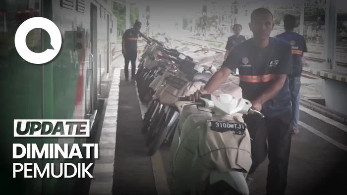 Peminat Program KA Motis Tinggi, Angkut 50-an Motor Sehari