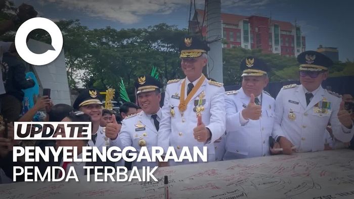 Ganjar Bawa Jateng Kembali Jadi Provinsi Berkinerja Terbaik se-Indonesia