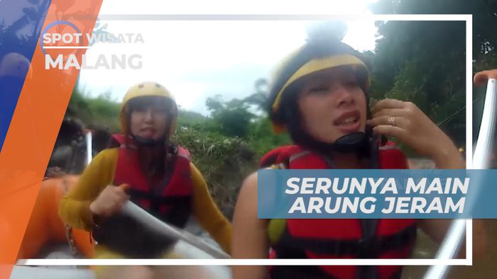 Pacu Adrenalin, Taklukkan Jeram Aliran Sungai yang Deras dan Menantang, Malang