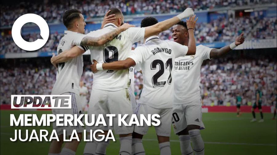 Real Madrid Hajar Almeria 4-2, Benzema Hat-trick