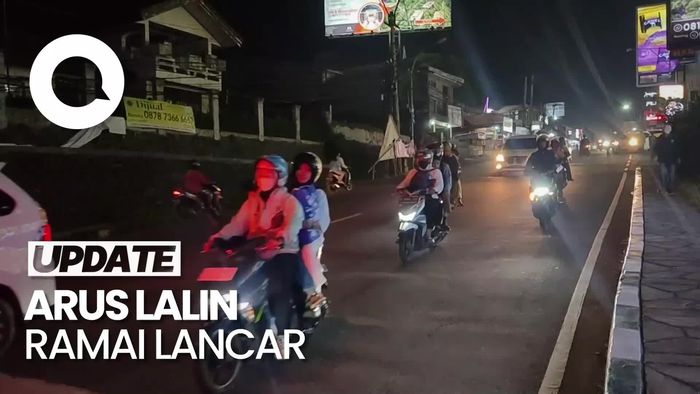 Sistem One Way Puncak Arah Jakarta Masih Diberlakukan Malam Ini