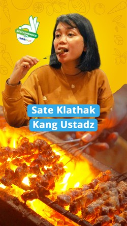 DFood Spot : Sate Klathak Kang Ustadz, Gurih dan Empuk