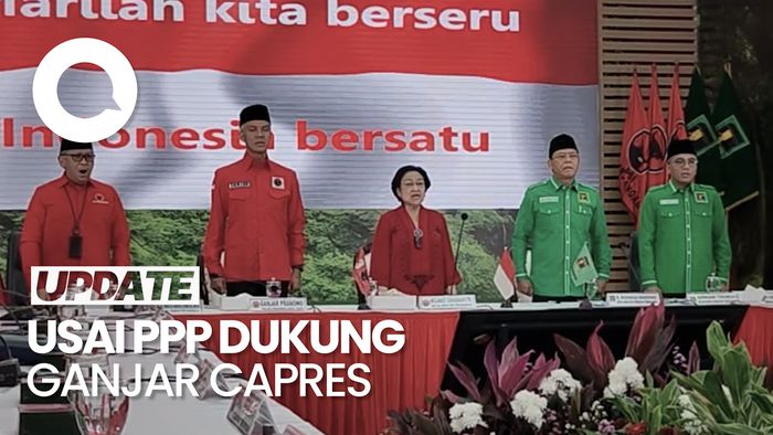 Megawati-Ganjar Sambut Rombongan PPP, Bahas Kerja Sama Politik