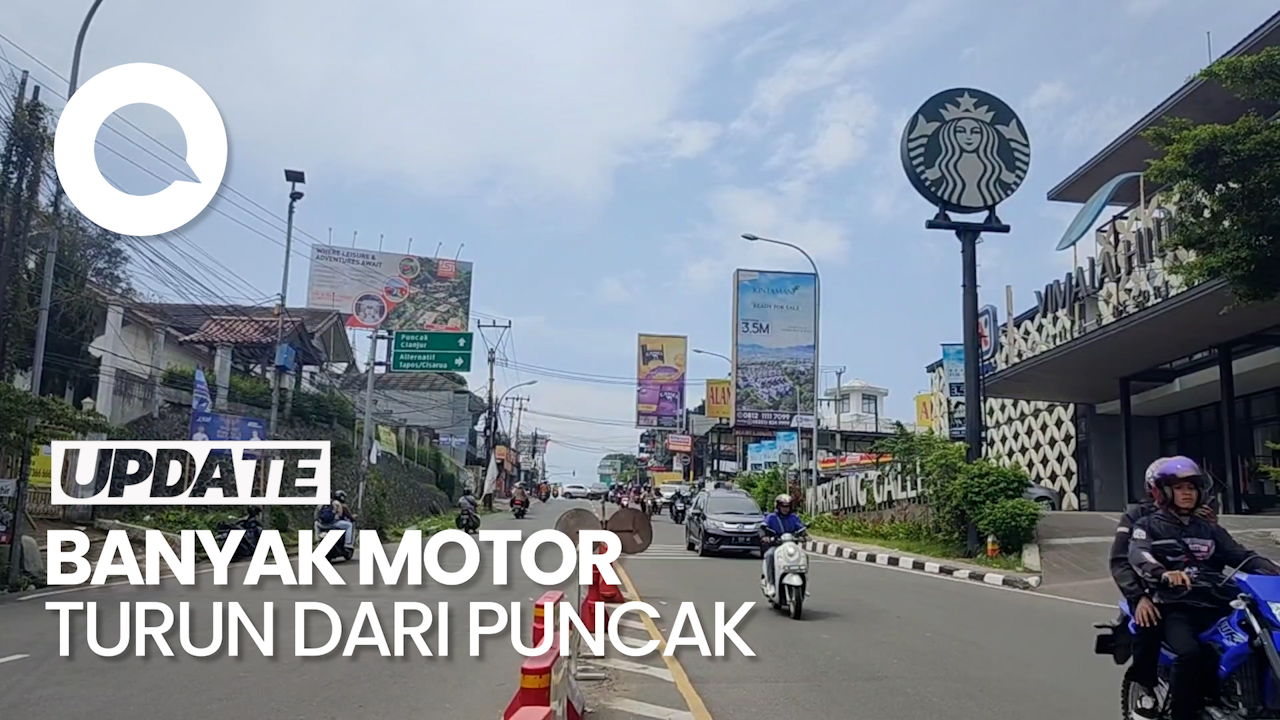 Urai Kepadatan, One Way Jalur Puncak Arah Jakarta Diberlakukan