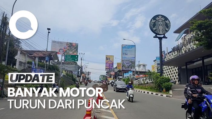 Urai Kepadatan, One Way Jalur Puncak Arah Jakarta Diberlakukan