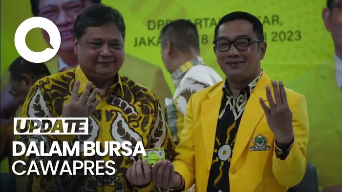 Elektabilitas Ridwan Kamil Turun Usai Gabung Golkar Versi Indikator