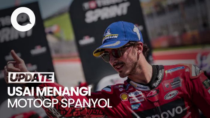 Bagnaia Gusur Bezzecchi dari Puncak Klasemen MotoGP 2023