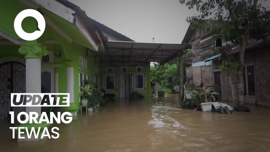 Ribuan Rumah di Jambi Terendam Banjir  Ribuan Rumah di Jambi Terendam Banjir