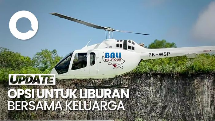 Serunya Menjelajah Pulau Dewata dari Ketinggian
