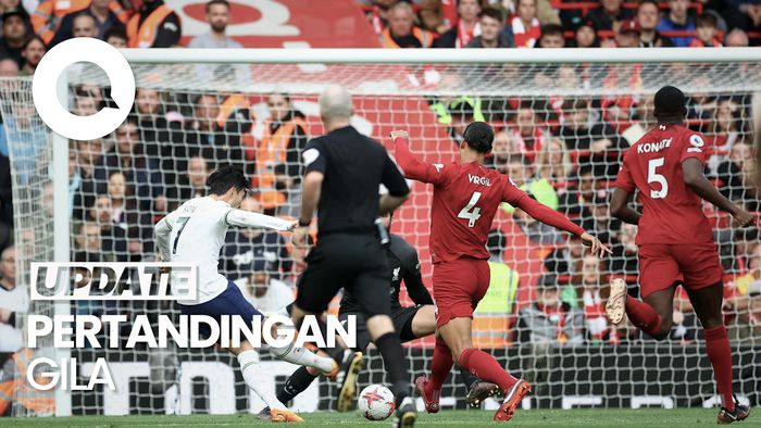 Liverpool Menang 4-3 Atas Tottenham Hotspur