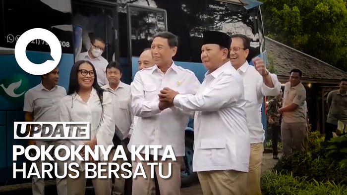 Prabowo ke Wiranto: Maaf Kalau Saat Jadi Anak Buah Saya Macam-macam