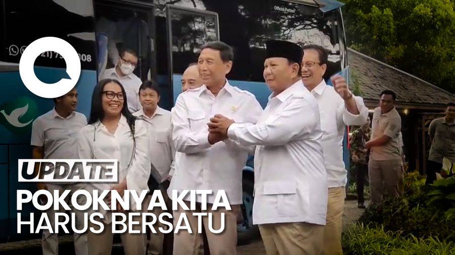 Prabowo ke Wiranto: Maaf Kalau Saat Jadi Anak Buah Saya Macam-macam