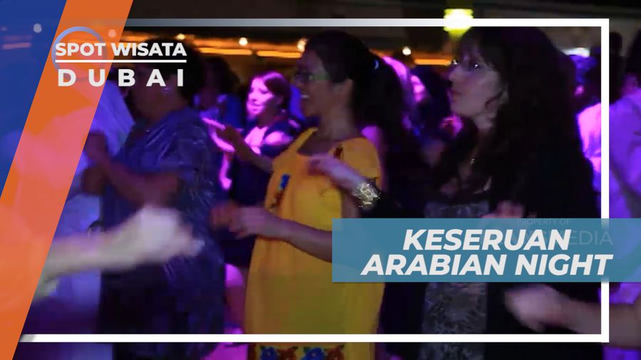 Seru-seruan Menikmati Malam di Atas Kapal Pesiar Bernuansa Timur Tengah, Dubai