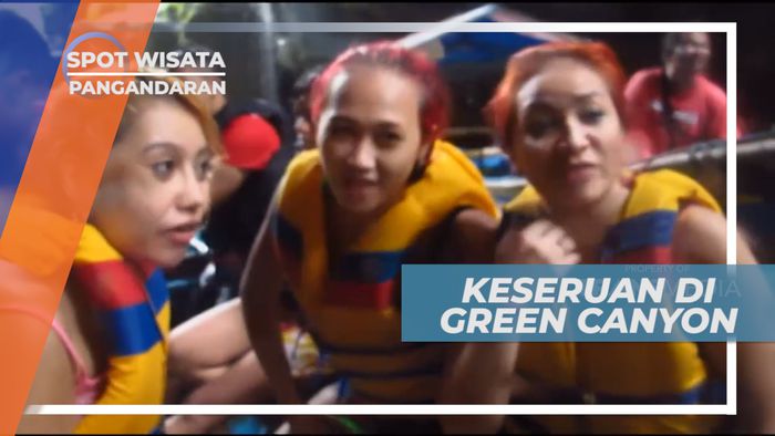 Seru-seruan Menyusuri Indahnya Green Canyon Ala Pangandaran Dengan Body Rafting, Pangandaran