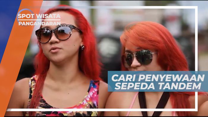 Mengunjungi Tempat Persewaan Sepeda di Tepi Pantai Pangandaran