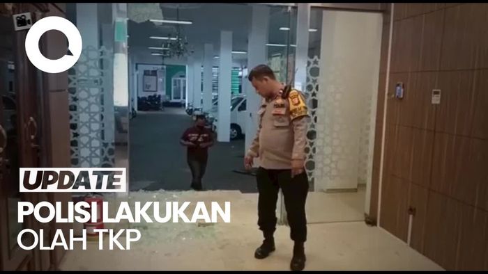 Kantor MUI Pusat Penuh Pecahan Kaca Usai Insiden Penembakan