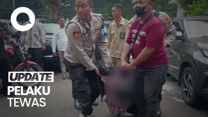  Penampakan Pelaku Penembakan Kantor MUI Pusat