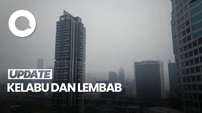 Libur Lebaran Berakhir, Potret Langit Jakarta Hari Ini
